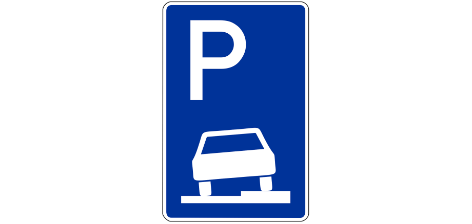 Parken auf Gehweg Parken auf Gehweg