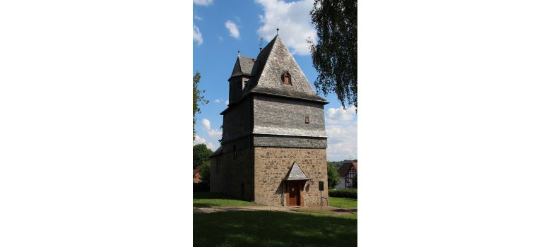 Salzbödener Kirche von Westen